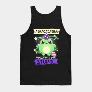 Abracadabra frog Tank Top